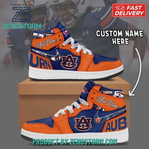 Auburn Tigers NCAA Personalized Air Jordan 1