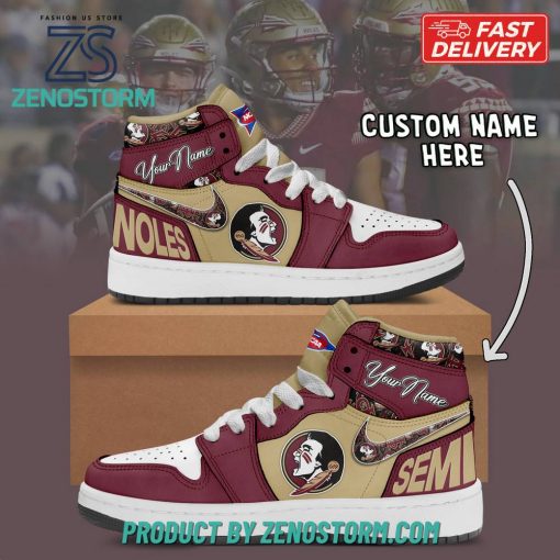 Florida State Seminoles NCAA Personalized Air Jordan 1