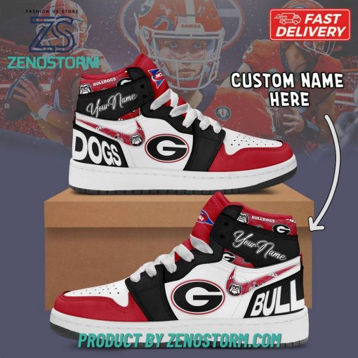 Georgia Bulldogs NCAA Personalized Air Jordan 1