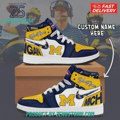 Michigan Wolverines NCAA Personalized Air Jordan 1