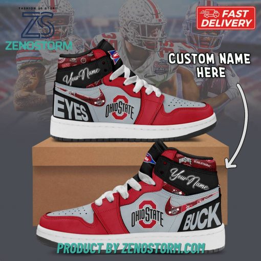 Ohio State Buckeyes NCAA Personalized Air Jordan 1