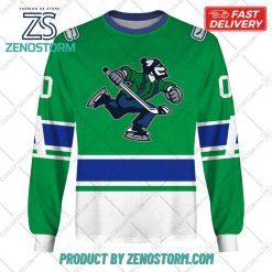 Personalized AHL Abbotsford Canucks Color Jersey Style Hoodie Sweatshirt