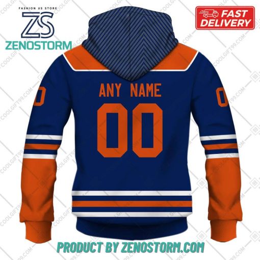 Personalized AHL Bakersfield Condors Color Jersey Style Hoodie, Sweatshirt