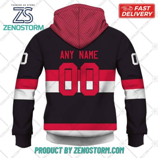 Personalized AHL Belleville Senators Color Jersey Style Hoodie, Sweatshirt