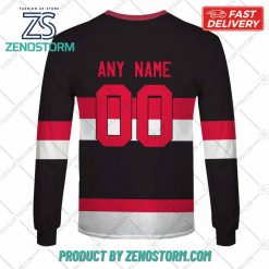 Personalized AHL Belleville Senators Color Jersey Style Hoodie Sweatshirt