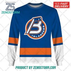 Personalized AHL Bridgeport Islanders Color Jersey Style Hoodie Sweatshirt