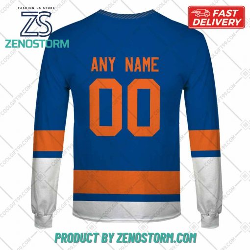 Personalized AHL Bridgeport Islanders Color Jersey Style Hoodie, Sweatshirt