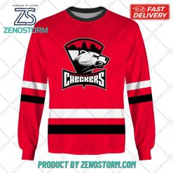 Personalized AHL Charlotte Checkers Color Jersey Style Hoodie Sweatshirt