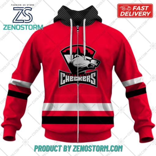 Personalized AHL Charlotte Checkers Color Jersey Style Hoodie, Sweatshirt