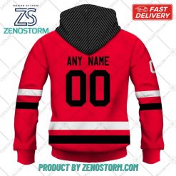 Personalized AHL Charlotte Checkers Color Jersey Style Hoodie Sweatshirt