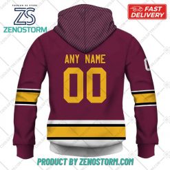 Personalized AHL Chicago Wolves Color Jersey Style Hoodie Sweatshirt