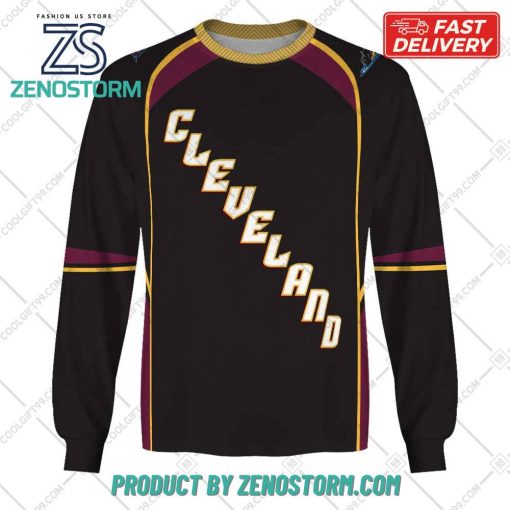 Personalized AHL Cleveland Monsters Color Jersey Style Hoodie, Sweatshirt