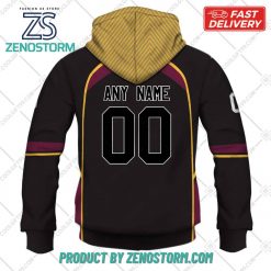 Personalized AHL Cleveland Monsters Color Jersey Style Hoodie Sweatshirt