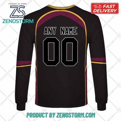 Personalized AHL Cleveland Monsters Color Jersey Style Hoodie, Sweatshirt