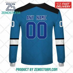 Personalized AHL Colorado Eagles Color Jersey Style Hoodie Sweatshirt