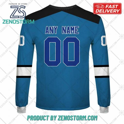 Personalized AHL Colorado Eagles Color Jersey Style Hoodie, Sweatshirt