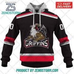 Personalized AHL Grand Rapids Griffins Color Jersey Style Hoodie, Sweatshirt