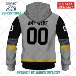 Personalized AHL Henderson Silver Knights Color Jersey Style Hoodie Sweatshirt