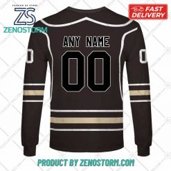 Personalized AHL Hershey Bears Color Jersey Style Hoodie Sweatshirt