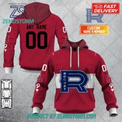 Personalized AHL Laval Rocket Color Jersey Style Hoodie, Sweatshirt