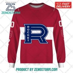 Personalized AHL Laval Rocket Color Jersey Style Hoodie Sweatshirt