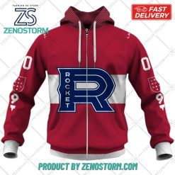 Personalized AHL Laval Rocket Color Jersey Style Hoodie Sweatshirt