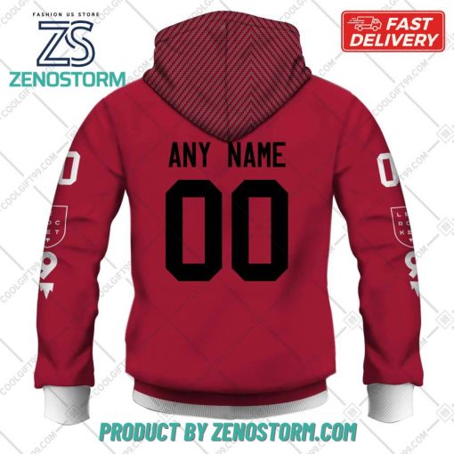 Personalized AHL Laval Rocket Color Jersey Style Hoodie, Sweatshirt