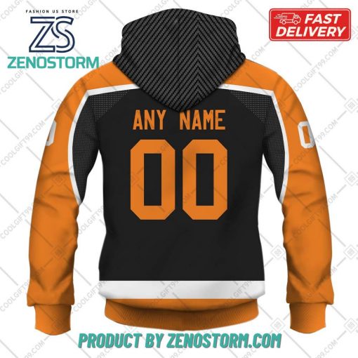 Personalized AHL Lehigh Valley Phantoms Color Jersey Style Hoodie, Sweatshirt