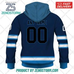 Personalized AHL Manitoba Moose Color Jersey Style Hoodie Sweatshirt