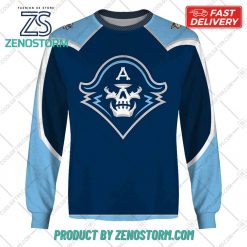 Personalized AHL Milwaukee Admirals Color Jersey Style Hoodie Sweatshirt