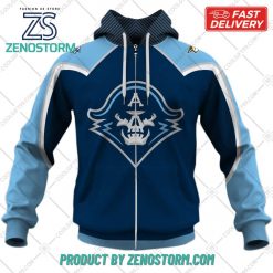 Personalized AHL Milwaukee Admirals Color Jersey Style Hoodie Sweatshirt