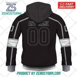 Personalized AHL Ontario Reign Color Jersey Style Hoodie Sweatshirt