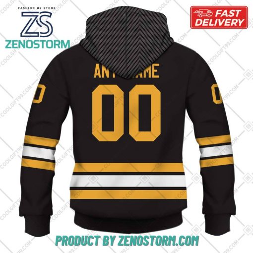 Personalized AHL Providence Bruins Color Jersey Style Hoodie, Sweatshirt