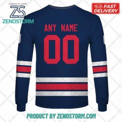 Personalized AHL Rochester Americans Color Jersey Style Hoodie Sweatshirt