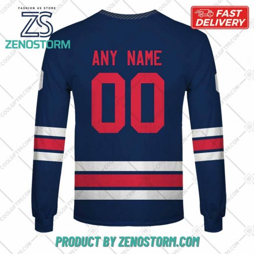 Personalized AHL Rochester Americans Color Jersey Style Hoodie, Sweatshirt