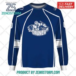 Personalized AHL Syracuse Crunch Color Jersey Style Hoodie Sweatshirt