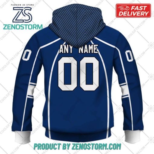 Personalized AHL Syracuse Crunch Color Jersey Style Hoodie, Sweatshirt