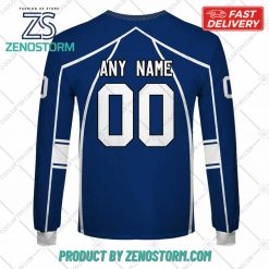 Personalized AHL Syracuse Crunch Color Jersey Style Hoodie Sweatshirt