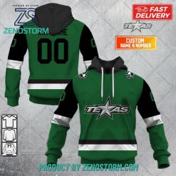 Personalized AHL Texas Stars Color Jersey Style Hoodie, Sweatshirt