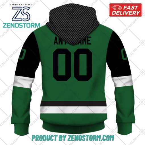 Personalized AHL Texas Stars Color Jersey Style Hoodie, Sweatshirt