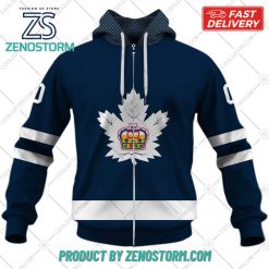 Personalized AHL Toronto Marlies Color Jersey Style Hoodie Sweatshirt