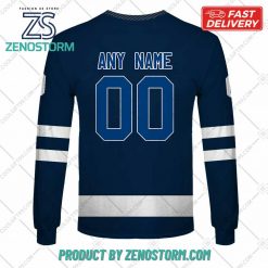 Personalized AHL Toronto Marlies Color Jersey Style Hoodie Sweatshirt