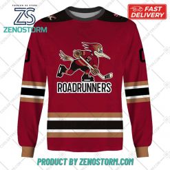 Personalized AHL Tucson Roadrunners Color Jersey Style Hoodie Sweatshirt