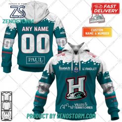 Personalized FR Hockey Anglet Hormadi Elite Home Jersey Style Hoodie, Sweatshirt