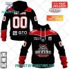 Personalized FR Hockey Diables Rouges de Briancon Home Jersey Style Hoodie, Sweatshirt
