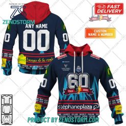 Personalized FR Hockey Bruleurs de Loups Home Jersey Style Hoodie, Sweatshirt