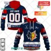 Personalized FR Hockey Rapaces de Gap Home Jersey Style Hoodie, Sweatshirt