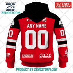 Personalized FR Hockey Diables Rouges de Briancon Home Jersey Style Hoodie Sweatshirt 5