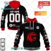 Personalized FR Hockey Jokers de Cergy Pontoise Home Jersey Style Hoodie, Sweatshirt