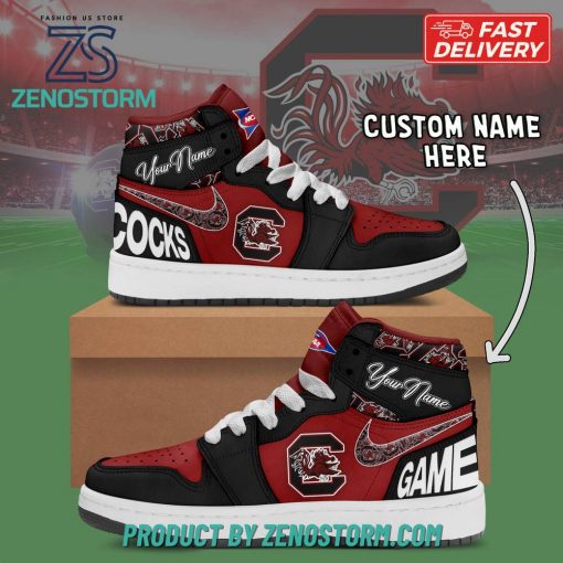 South Carolina Gamecocks NCAA Personalized Air Jordan 1